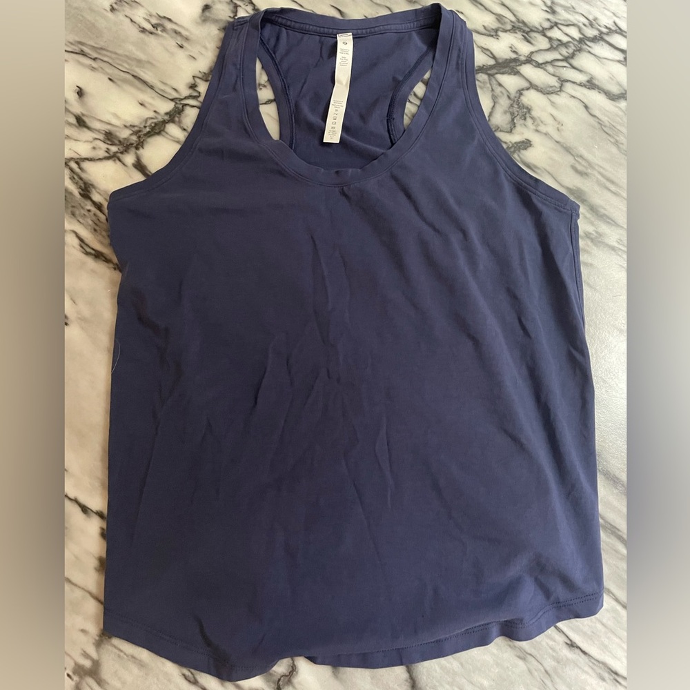 Lululemon Navy Tank 10